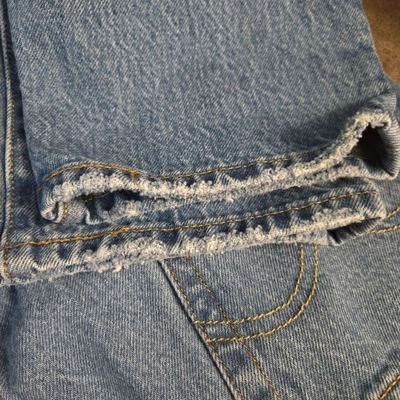 Levi's 501 High Waisted Straight Leg Jeans BIG E - Picture 12 of 12